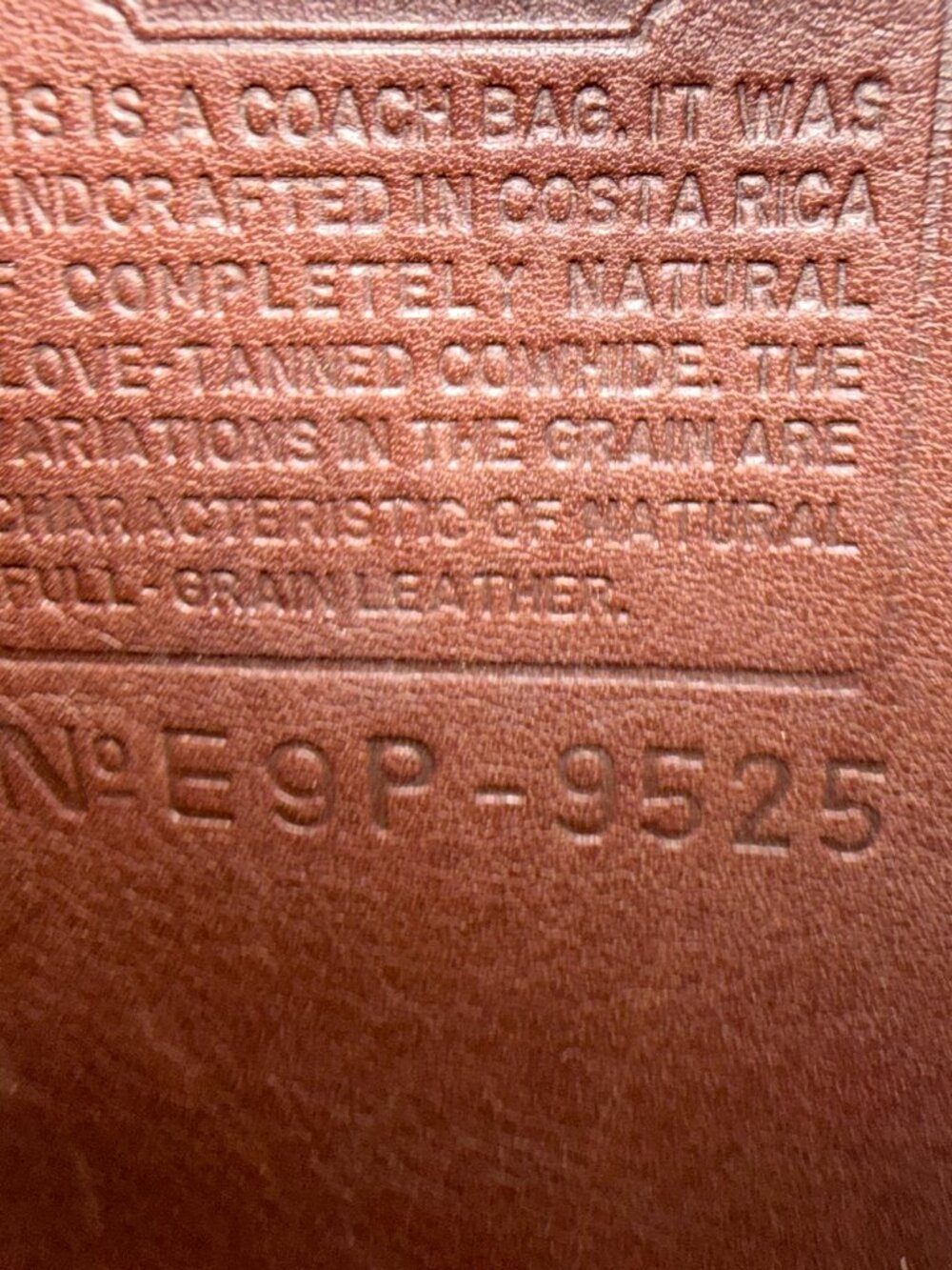 Coach (Vintage) Stewardess Bag Mahogany - Picture 10 of 10